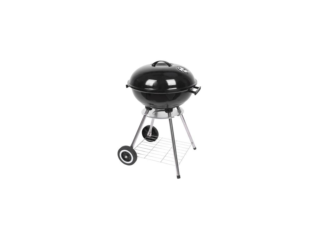 Zokop Portable Steel Charcoal Grill BBQ Grill Spherical Design Black