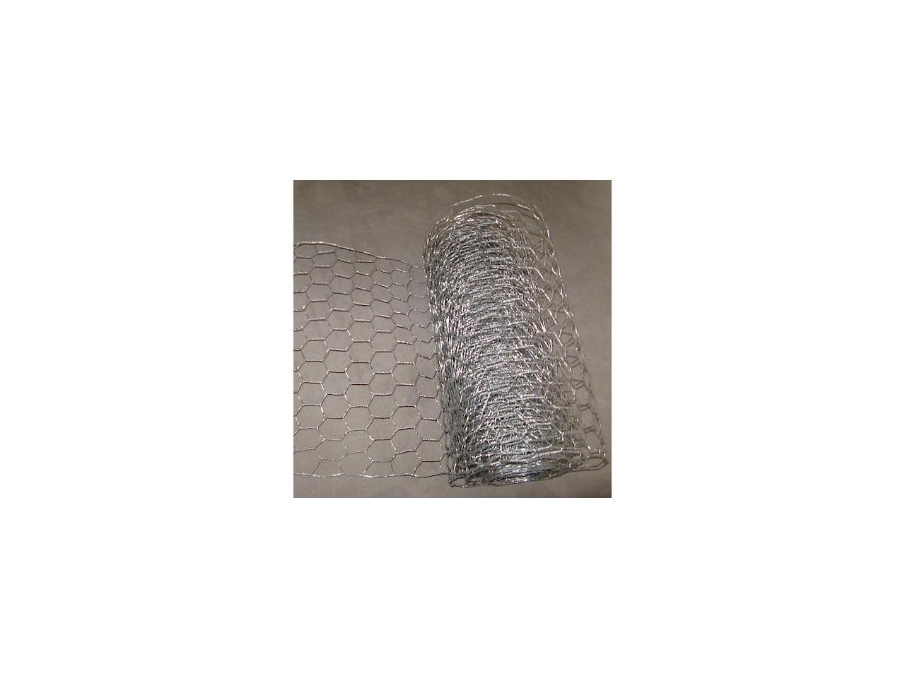 ZORO SELECT 4LVF5 Poultry Netting, Height 60 In, 50 Ft.