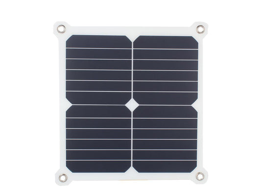 11W 5V 2A Portable Solar Panel Cellphone Charger Powerbank Double USB Output