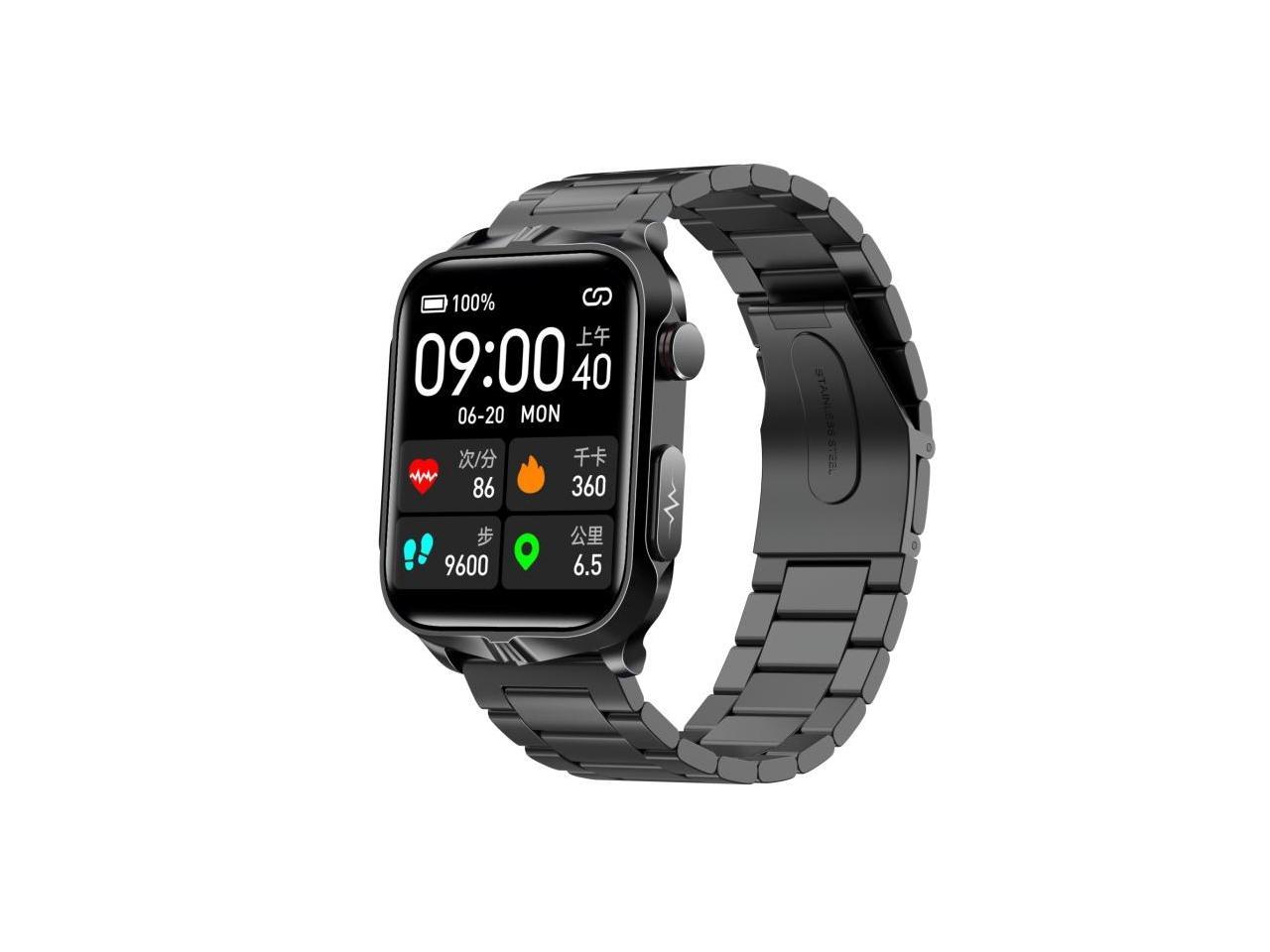 1.83 inch IPS Screen IP68 Waterproof Steel Band Smart Watch