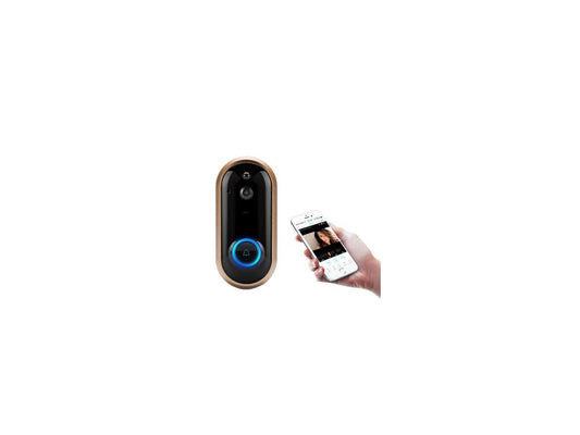 1080P Smart WiFi Doorbell Intercom Video Ring IR Entry Door Alert Wireless Security Chime Door Cam Alarm with Camera