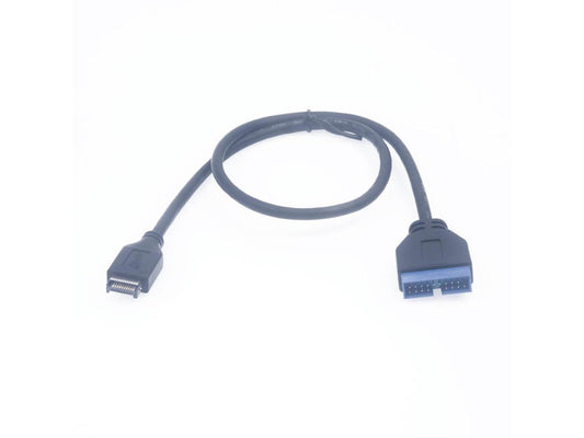 0.5m USB3.1 Type-E Male to USB3.0 IDC 20Pin Female Extension Cable Converter Cord for Adapter