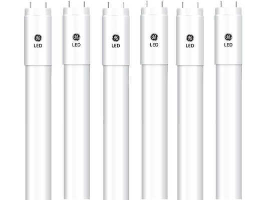 (case of 6) GE Lighting LED Tube T5, 46 inch, Type A Plug and Play, 26 watt, 3800 lumen, 4000K Cool White, Easy LED Upgrade for 46 inch T5 Fluorescent Lamp, Dimmable