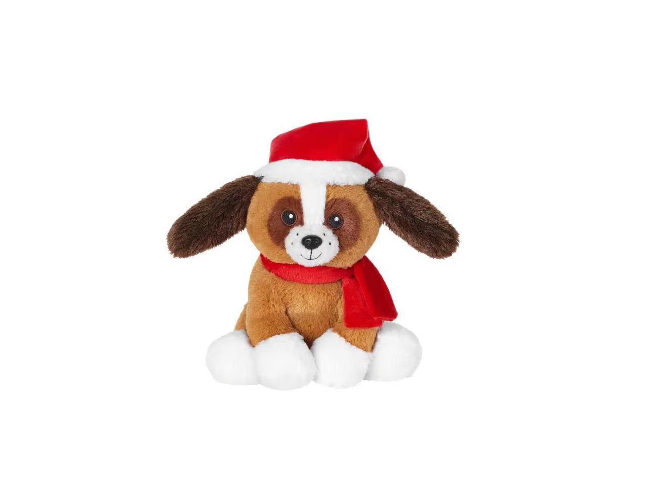 10 in. Plush Animated Puppy Home Accents Holiday